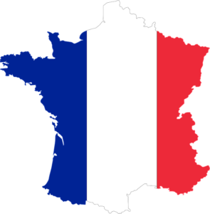 Francja kraj flaga